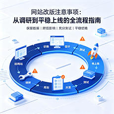 呼和浩特建站-网站改版注意事项：从调研到平稳上线的全流程指南