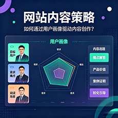 呼和浩特建站-网站内容策略：如何通过用户画像驱动内容创作？