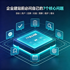 呼和浩特建站-企业建站前必问的7个核心问题 - 网站建设规划指南