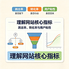 呼和浩特建站-理解网站核心指标：跳出率、转化率与用户粘性
