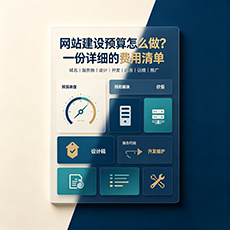 呼和浩特建站-网站建设预算怎么做？一份详细的费用清单