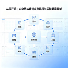 回民建站-从零开始：企业网站建设完整流程与关键要素解析