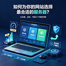 回民建站-如何为你的网站选择最合适的服务器？